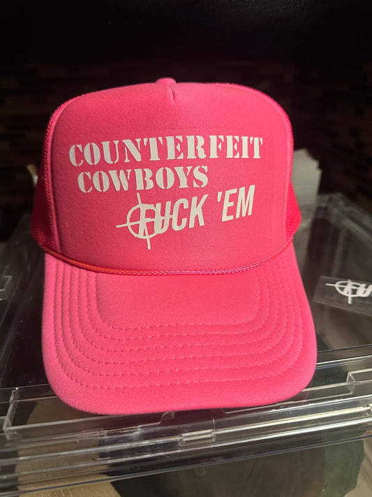 F 'EM LOGO TRUCKER